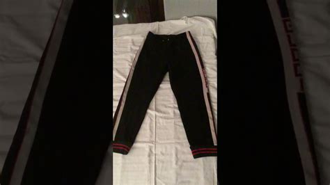 h for hype gucci|Gucci Technical Jersey Pants .